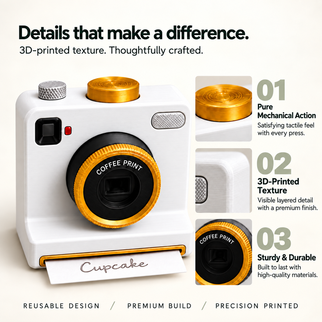 Coffee Art Stencil Maker – SipShutter Camera Design