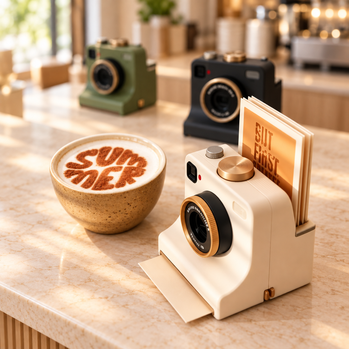 Coffee Art Stencil Maker – SipShutter Camera Design